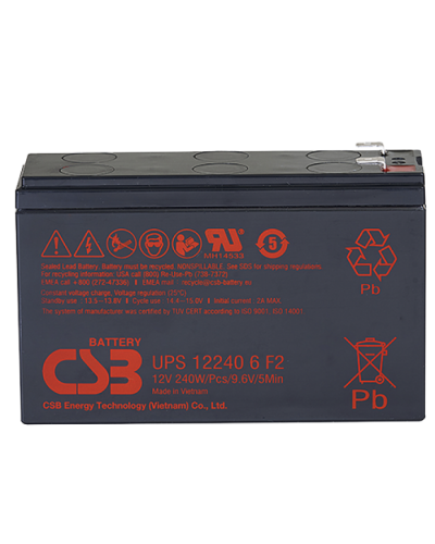 CSB UPS 122406. Аккумулятор герметичный свинцово-кислотный. CSB в Ярославле