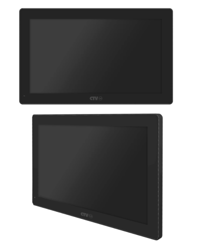 CTV-IM1030W Cloud 10 B (чёрный). Монитор домофона цветной. CTV в Ярославле