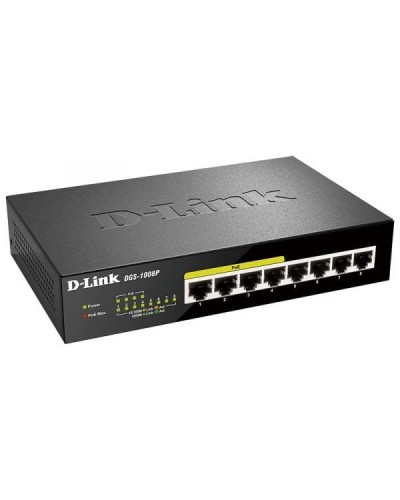 DGS-1008P/E1A. Коммутатор. D-Link в Ярославле