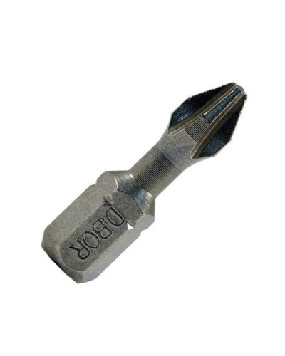 Биты Ph1x25 мм, Torsion, C 6,3 (10шт) (D-T-PH01-025-010). Биты фрезерованные. D.BOR в Ярославле