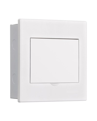 Корпус ЩРВ-М 6 модулей IP41 встраиваемый белая дверь (31101DEK). Корпус пластиковый. DEKraft в Ярославле