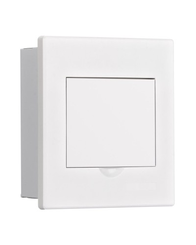 Корпус ЩРВ-М 4 модуля IP41 встраиваемый белая дверь (31100DEK). Корпус пластиковый. DEKraft в Ярославле