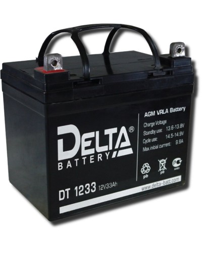 Delta DT 1233. Аккумулятор герметичный свинцово-кислотный. Delta в Ярославле