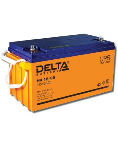 Delta HR 12-65. Аккумулятор герметичный свинцово-кислотный. Delta в Ярославле