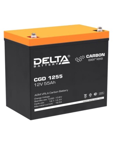 Delta CGD 1255. Аккумулятор герметичный свинцово-кислотный. Delta в Ярославле