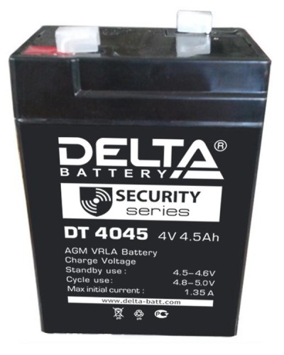 Delta DT 4045 (47мм). Аккумулятор герметичный свинцово-кислотный. Delta в Ярославле