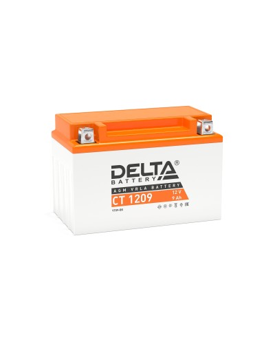 Delta CT 1209. Аккумулятор герметичный свинцово-кислотный стартерный. Delta в Ярославле