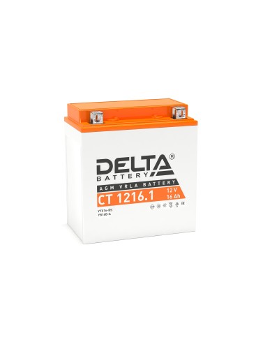 Delta CT 1216.1. Аккумулятор герметичный свинцово-кислотный стартерный. Delta в Ярославле