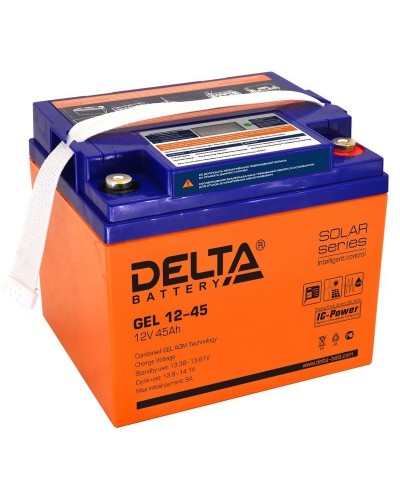 Delta GEL 12-45. Аккумулятор герметичный свинцово-кислотный. Delta в Ярославле