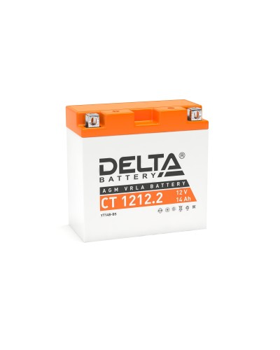 Delta CT 1212.2. Аккумулятор герметичный свинцово-кислотный стартерный. Delta в Ярославле