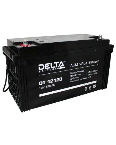Delta DT 12120. Аккумулятор герметичный свинцово-кислотный. Delta в Ярославле