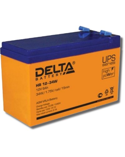 Delta HR 12-34 W. Аккумулятор герметичный свинцово-кислотный. Delta в Ярославле