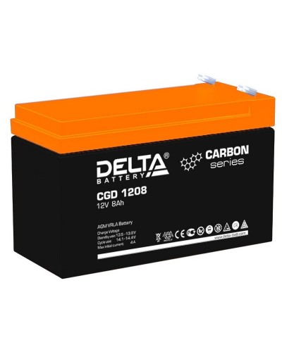 Delta CGD 1208. Аккумулятор герметичный свинцово-кислотный. Delta в Ярославле
