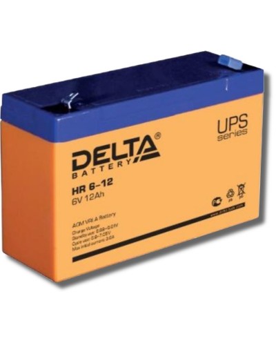 Delta HR 6-12. Аккумулятор герметичный свинцово-кислотный. Delta в Ярославле