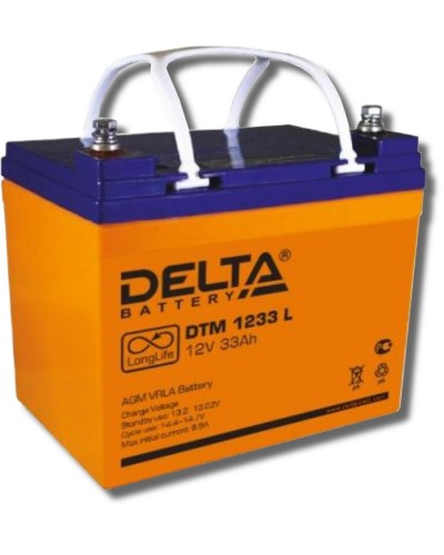 Delta DTM 1233 L. Аккумулятор герметичный свинцово-кислотный. Delta в Ярославле