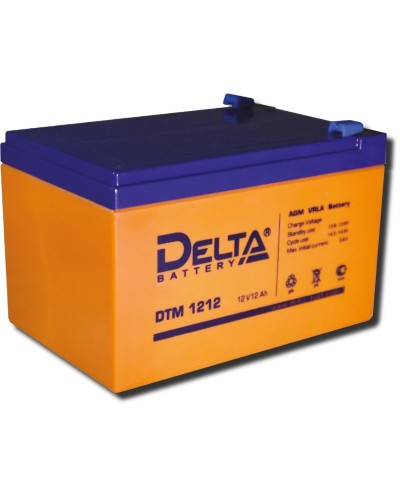 Delta DTM 1212. Аккумулятор герметичный свинцово-кислотный. Delta в Ярославле