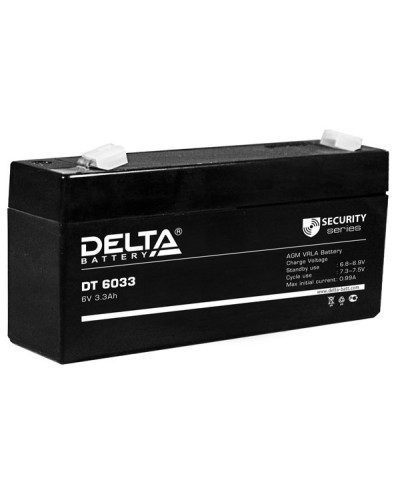 Delta DT 6033 (125мм). Аккумулятор герметичный свинцово-кислотный. Delta в Ярославле