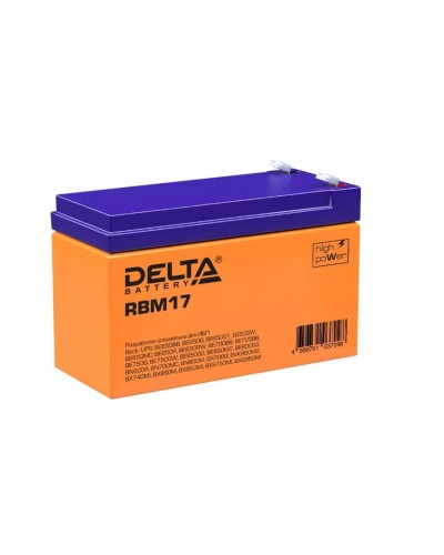 Delta RBM17. Аккумулятор для ИБП APC. Delta в Ярославле