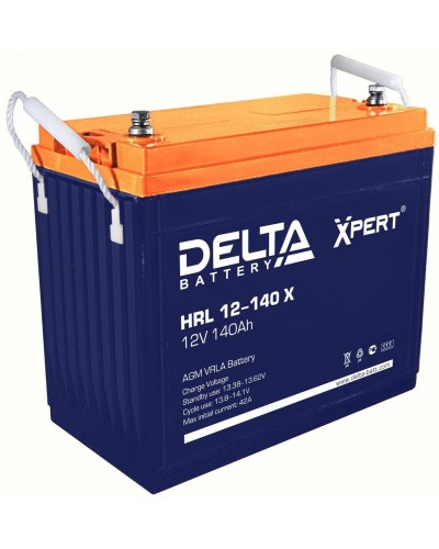 Delta HRL 12-140 X. Аккумулятор герметичный свинцово-кислотный. Delta в Ярославле