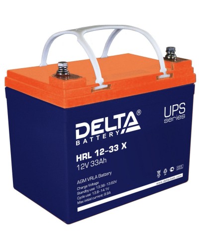Delta HRL 12-33 X. Аккумулятор герметичный свинцово-кислотный. Delta в Ярославле