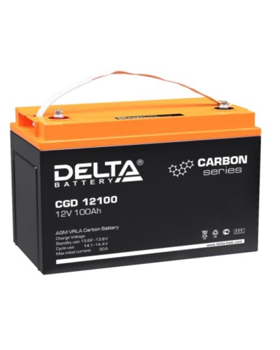Delta CGD 12100. Аккумулятор герметичный свинцово-кислотный. Delta в Ярославле