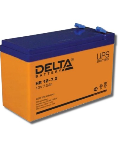 Delta HR 12-7.2. Аккумулятор герметичный свинцово-кислотный. Delta в Ярославле