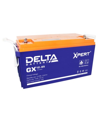 Delta GX 12-65. Аккумулятор герметичный свинцово-кислотный. Delta в Ярославле