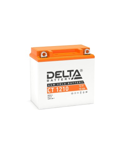 Delta CT 1210. Аккумулятор герметичный свинцово-кислотный стартерный. Delta в Ярославле