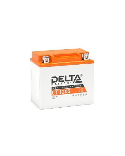 Delta CT 1205. Аккумулятор герметичный свинцово-кислотный стартерный. Delta в Ярославле
