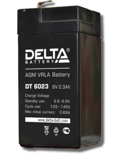 Delta DT 6023. Аккумулятор герметичный свинцово-кислотный. Delta в Ярославле