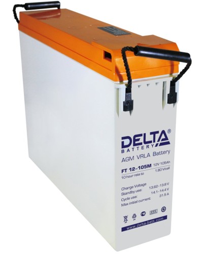 Delta FT 12-105 M. Аккумулятор герметичный свинцово-кислотный. Delta в Ярославле