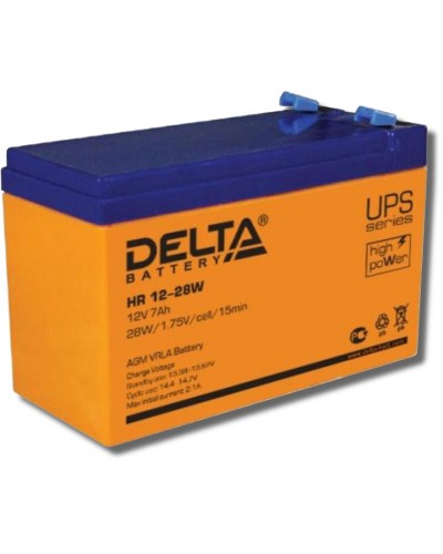 Delta HR 12-28 W. Аккумулятор герметичный свинцово-кислотный. Delta в Ярославле