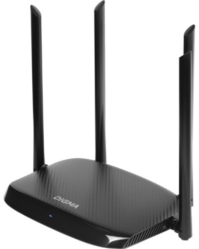DWR-AC1202 AC1200 10/100/1000BASE-TX черный. Роутер беспроводной. Digma в Ярославле