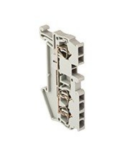 JXB-ST-2.5 3-проводная, серая (plc-jxb-st-2.5-3). Колодка клеммная пружинная. EKF в Ярославле