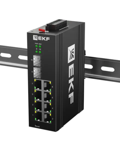 TSX-ML2-2GX/SFP-8GTP. Промышленный управляемый коммутатор. EKF в Ярославле
