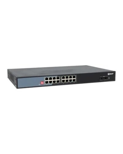 TSX-U-2GX/SFP-16GTP-R. Промышленный неуправляемый коммутатор. EKF в Ярославле