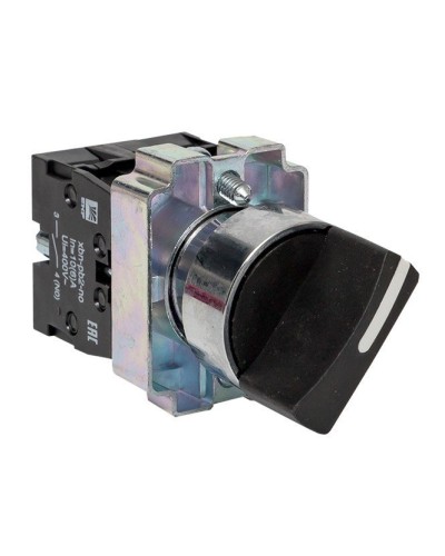 BD33 3P короткая ручка 2NO (xb2-bd33). Переключатель короткая ручка. EKF в Ярославле
