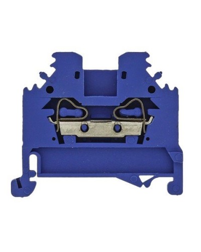 JXB-S-2.5 2-проводная, синяя (plc-jxb-s-2.5b). Колодка клеммная пружинная. EKF в Ярославле