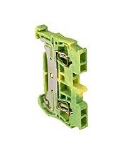JXB-ST-2.5 2-проводная земля, желто-зеленная (plc-jxb-st-2.5-pen). Колодка клеммная пружинная. EKF в Ярославле