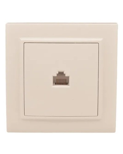 Минск Розетка RJ-45 1-мест. СП (ERK01-035-20). Розетка RJ-45 1-мест. СП. EKF в Ярославле