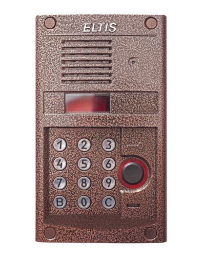 DP300-RD24 (медь). Блок вызова домофона. ELTIS в Ярославле