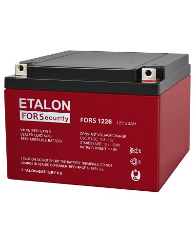 ETALON FORS 1226. Аккумулятор герметичный свинцово-кислотный. ETALON в Ярославле