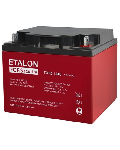 ETALON FORS 1240. Аккумулятор герметичный свинцово-кислотный. ETALON в Ярославле