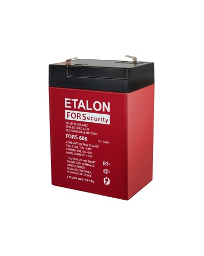 ETALON FORS 606. Аккумулятор герметичный свинцово-кислотный. ETALON в Ярославле