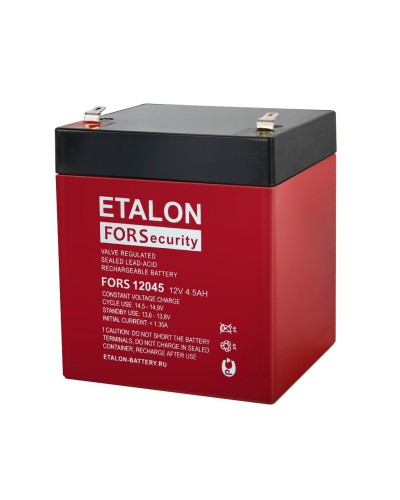 ETALON FORS 12045. Аккумулятор герметичный свинцово-кислотный. ETALON в Ярославле