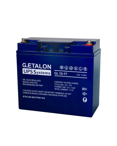 G.ETALON GL 12-17. Аккумулятор герметичный свинцово-кислотный. ETALON в Ярославле
