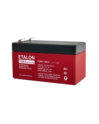 ETALON FORS 12012. Аккумулятор герметичный свинцово-кислотный. ETALON в Ярославле