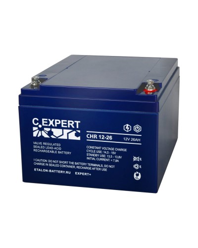 C.EXPERT CHR 12-26. Аккумулятор герметичный свинцово-кислотный. EXPERT в Ярославле