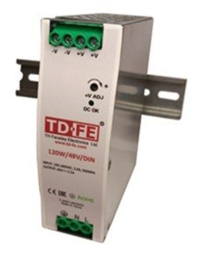 120W/48V/DIN. Блок питания. FARADAY в Ярославле