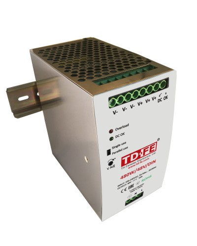 480W/48V/DIN. Блок питания. FARADAY в Ярославле